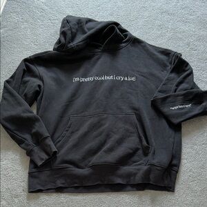 See the way i see Embroidered Hoodie Sz XL
